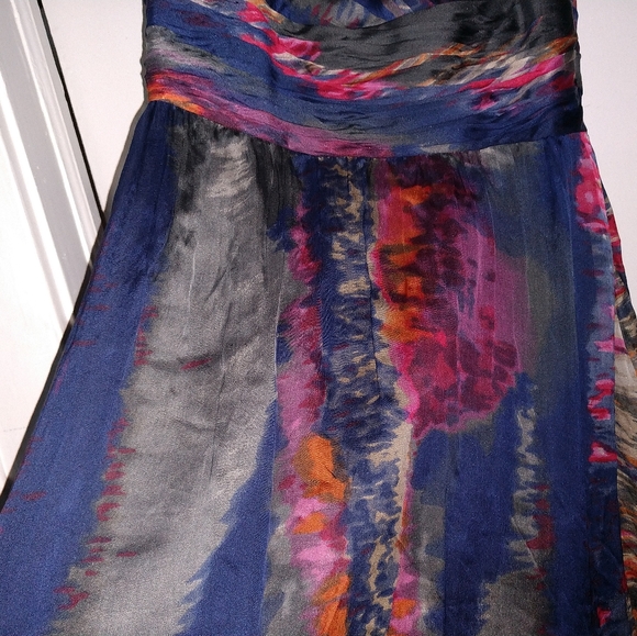 Andrew Marc silk dress size 12 - Picture 2 of 6